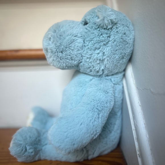 Cloud B blue Hippo Plush - Picture 2 of 3